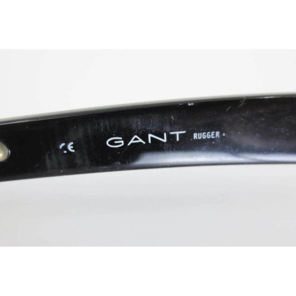 Gant Rugger Cypress BLK Round Black Eyeglasses Frames 45-20-140 G Logo 35134